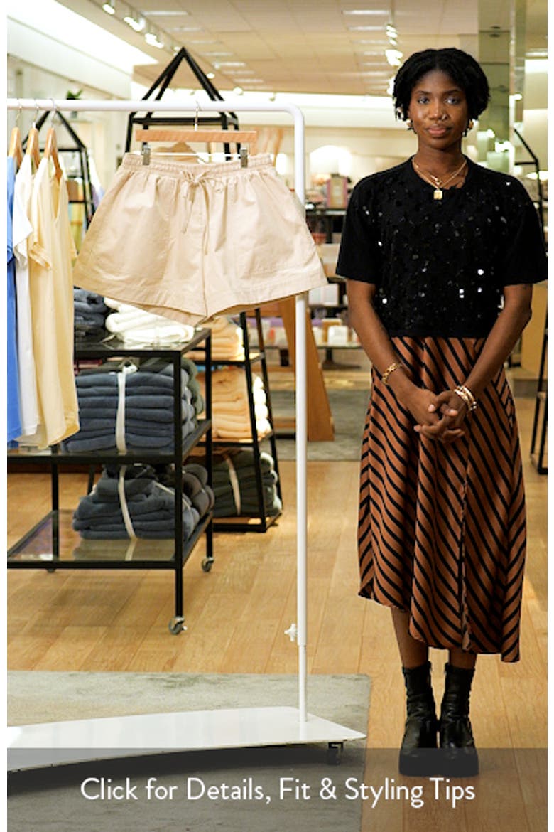 Pull-On Flare Cotton Shorts video