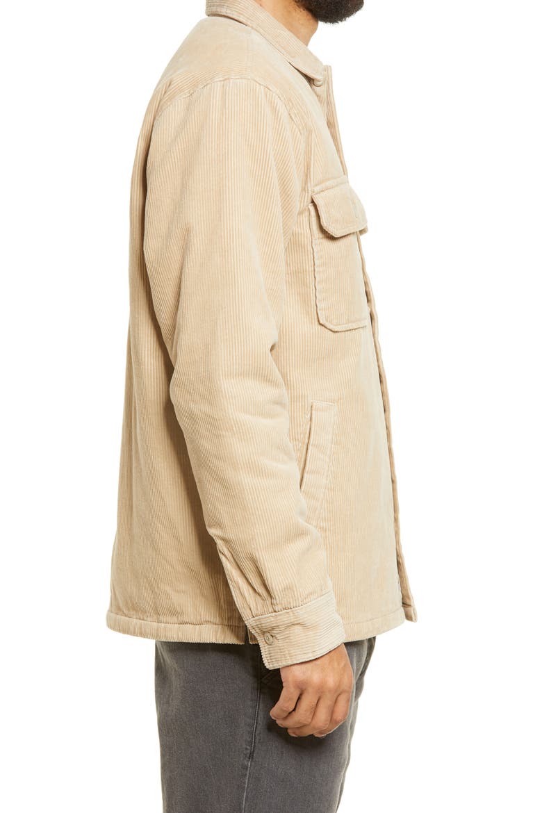 Whitsome Cotton Corduroy Shirt Jacket, Alternate, color, WALL