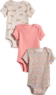 Little Planet 3-Pack Assorted Organic Cotton Bodysuits