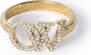 OFF WHITE Women's Ring With Strass
