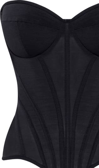 Chalice Mesh & Lace Bustier