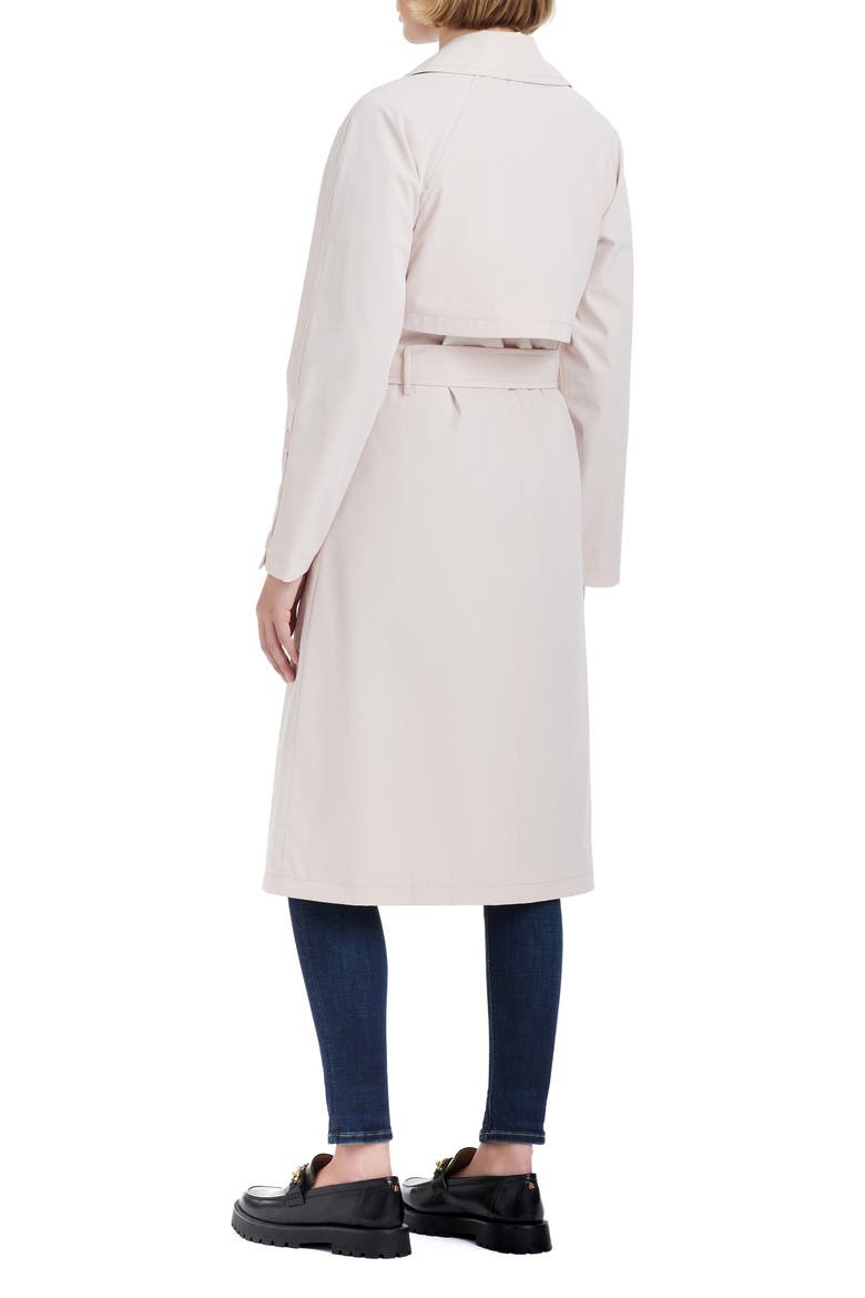 double breasted trench coat, Alternate, color, SESAME CAKE