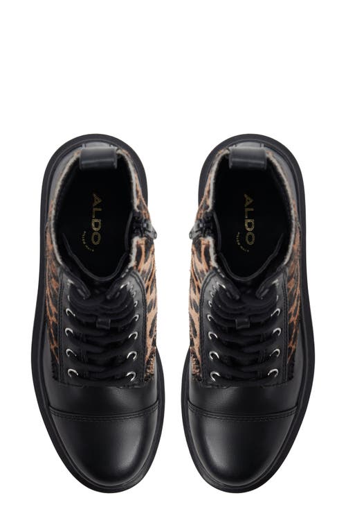 Aldo Goer In Lace-up Bootie In Multi