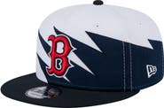 New Era Men's New Era Navy/White Boston Red Sox Jagged 9FIFTY Snapback Hat