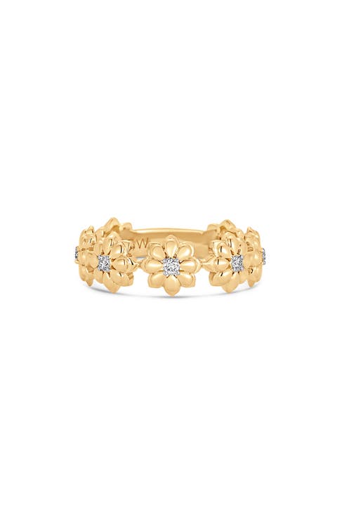 Lierre Flower Eternity Ring