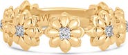 Sara Weinstock Lierre Flower Eternity Ring