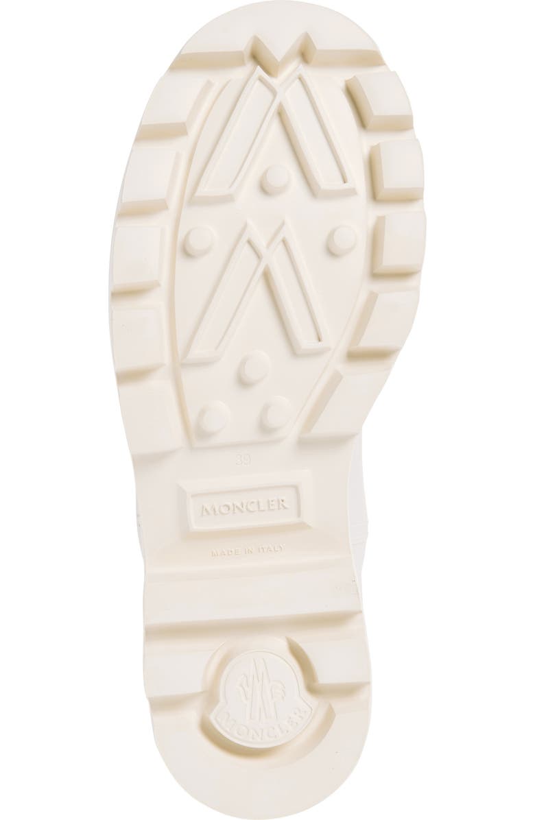 Moncler Kickstream Waterproof Rain Boot, Alternate, color, White