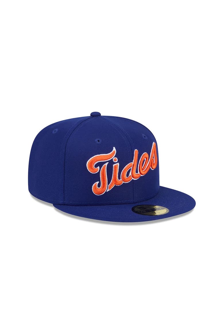 Men's New Era  Royal Norfolk Tides Theme Nights 59FIFTY Fitted Hat, Alternate, color, Royal