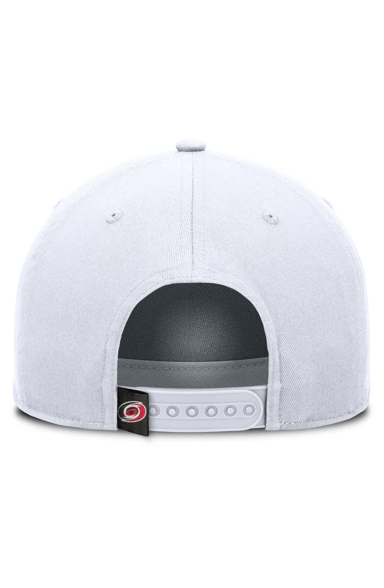 FANATICS Men's Fanatics White Carolina Hurricanes Rope A-Frame Adjustable Hat, Alternate, color, 