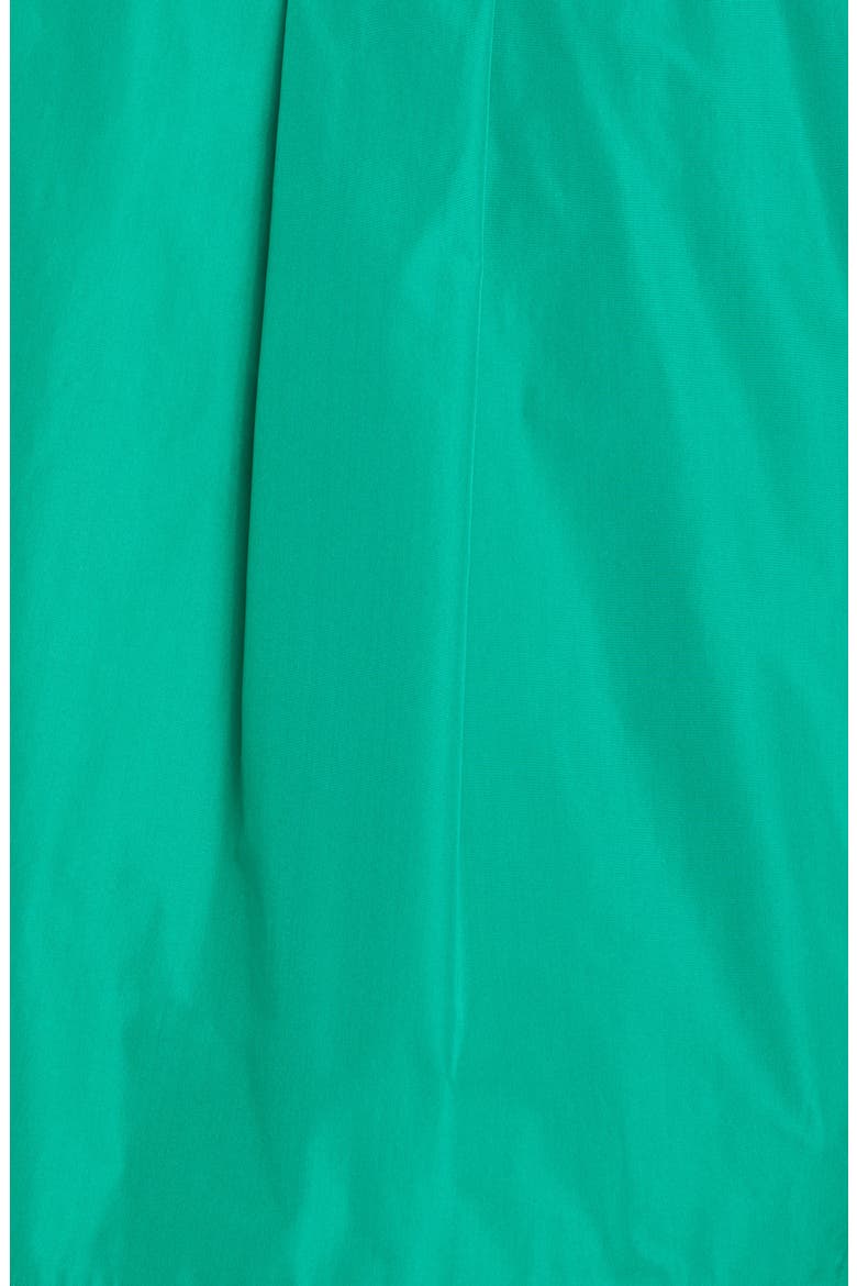Lightweight Taffeta Double Breasted Jacket, Alternate, color, DARK GRASS GREEN