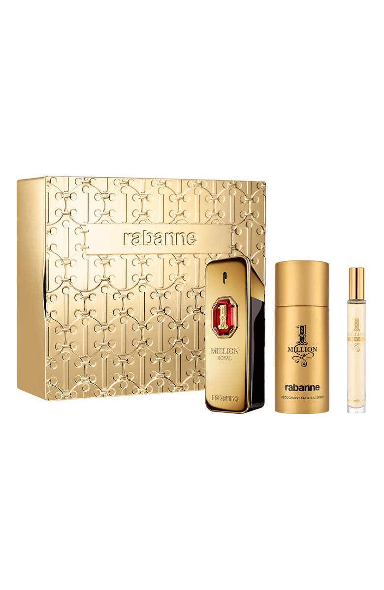 Rabanne 1 Million Royal Parfum 3-Piece Gift Set $208 Value, Alternate, color, 