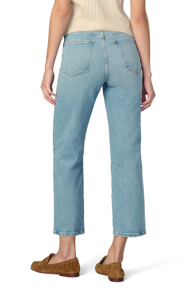 The Margot High Waist Ankle Relaxed Straight Leg Jeans, Alternate, color, PAZAZZ