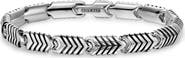 David Yurman Chevron Link Bracelet in Sterling Silver