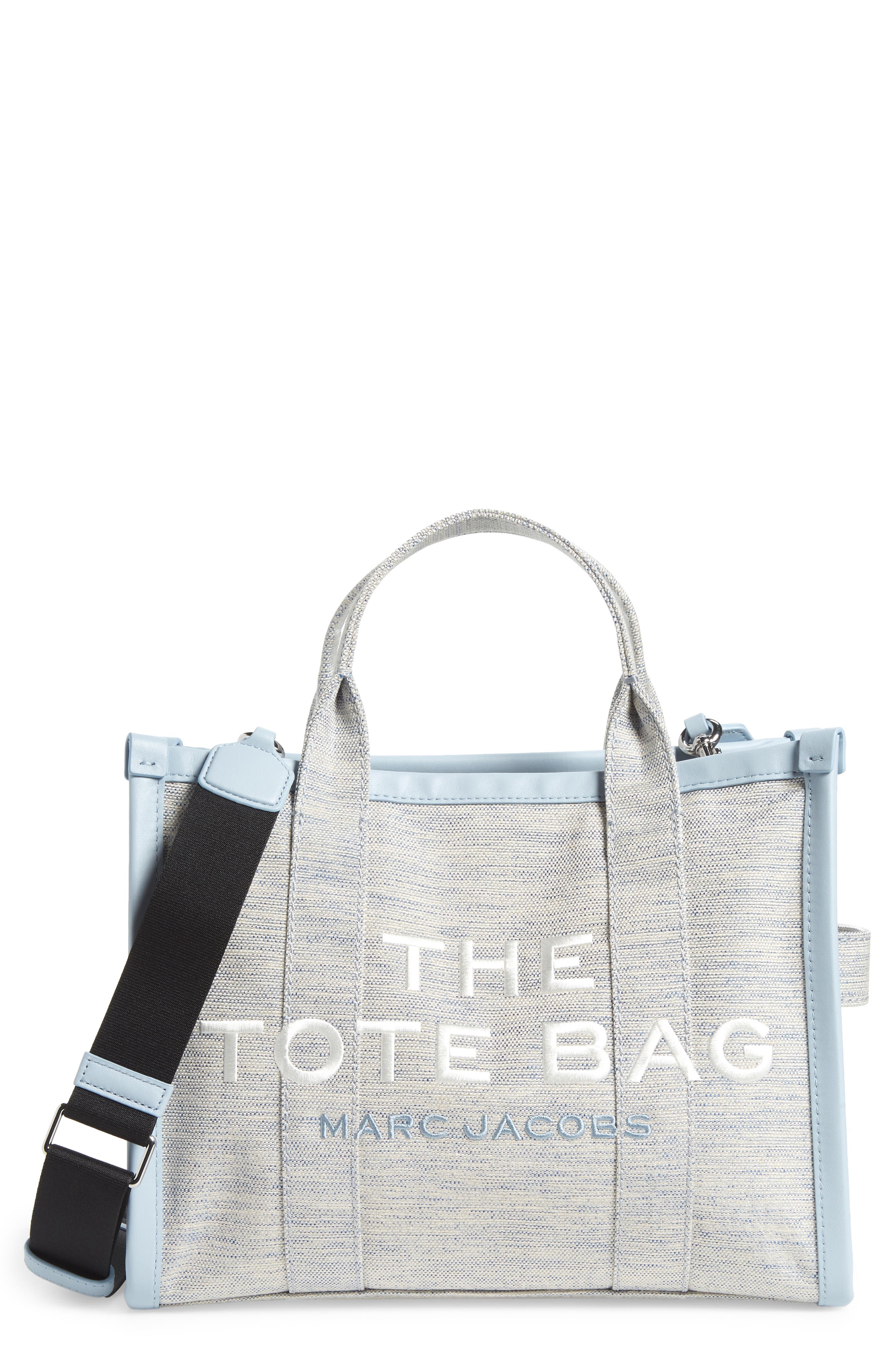 The Medium Canvas Tote Bag, Main, color, BLUE