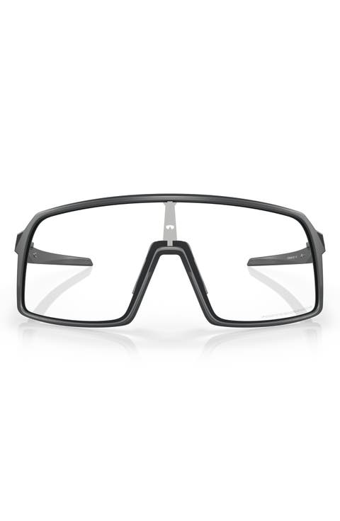 Sutro 60mm Photochromic Rectangle Shield Sunglasses