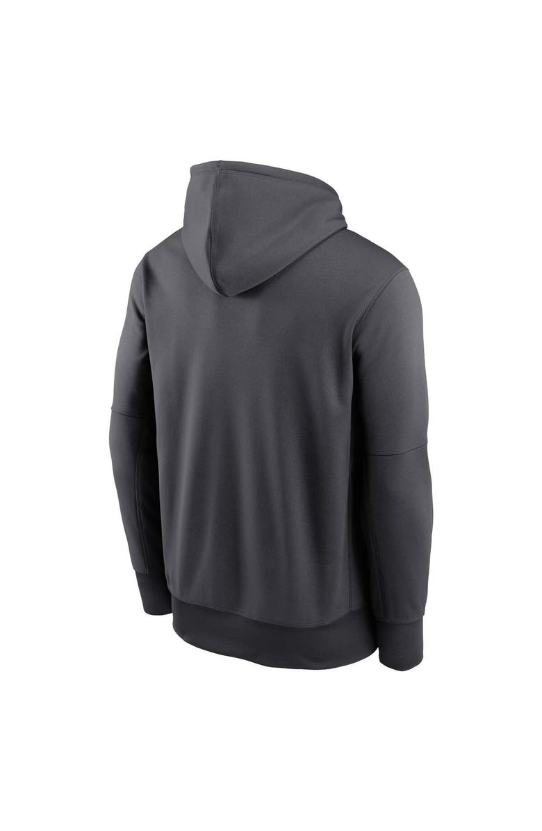 Nike Men's Nike Anthracite Super Bowl LVIII Fleece Performance Pullover Hoodie, Alternate, color,