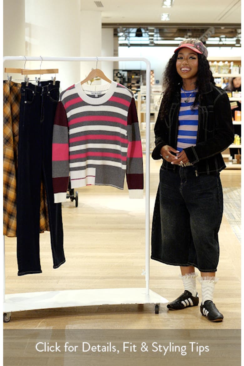 Stripe Colorblock Sweater video