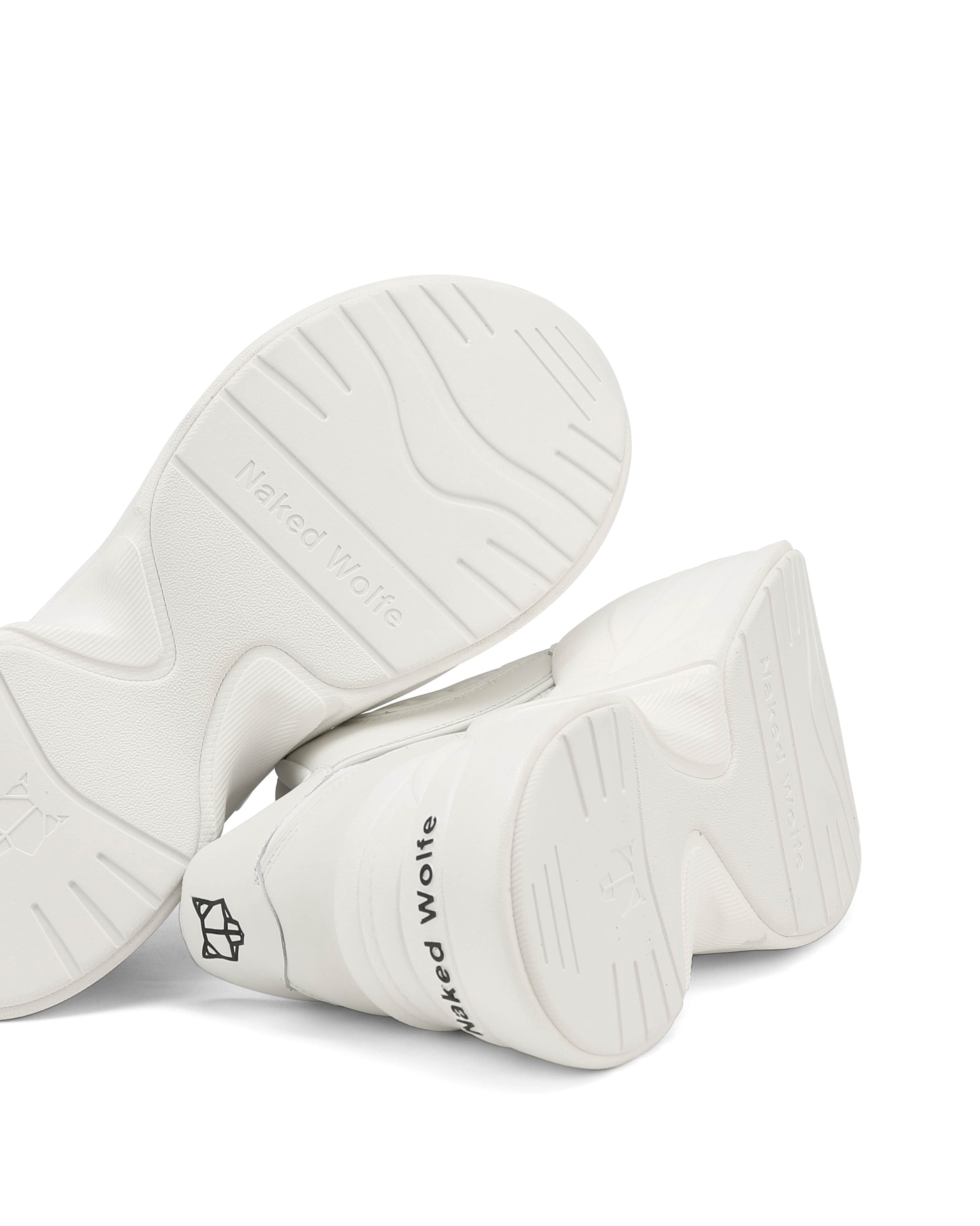 Naked Wolfe Temple Leather Sneaker, Alternate, color, White