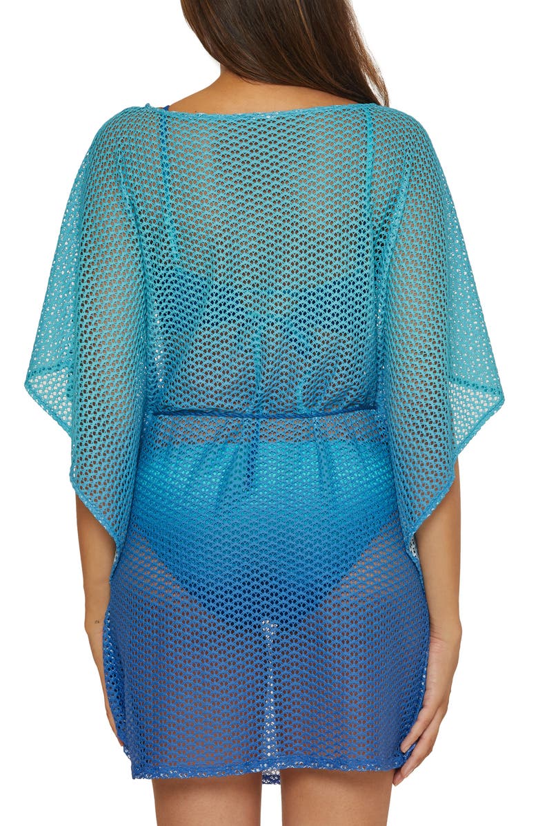 Trina Turk Sun Opal Cover-up Caftan, Alternate, color, 