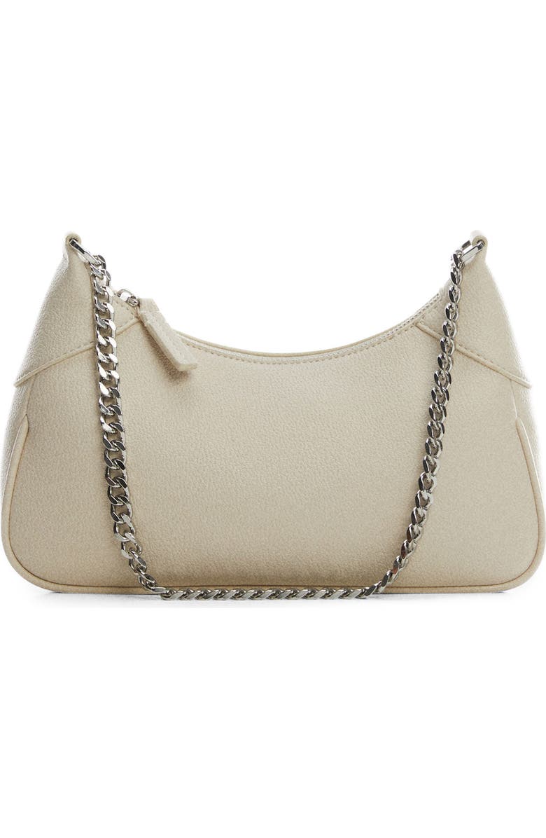 MANGO Faux Leather Hobo Bag, Main, color,