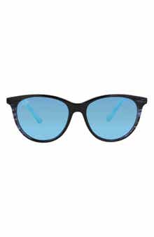 52mm Polarized Round Sunglasses