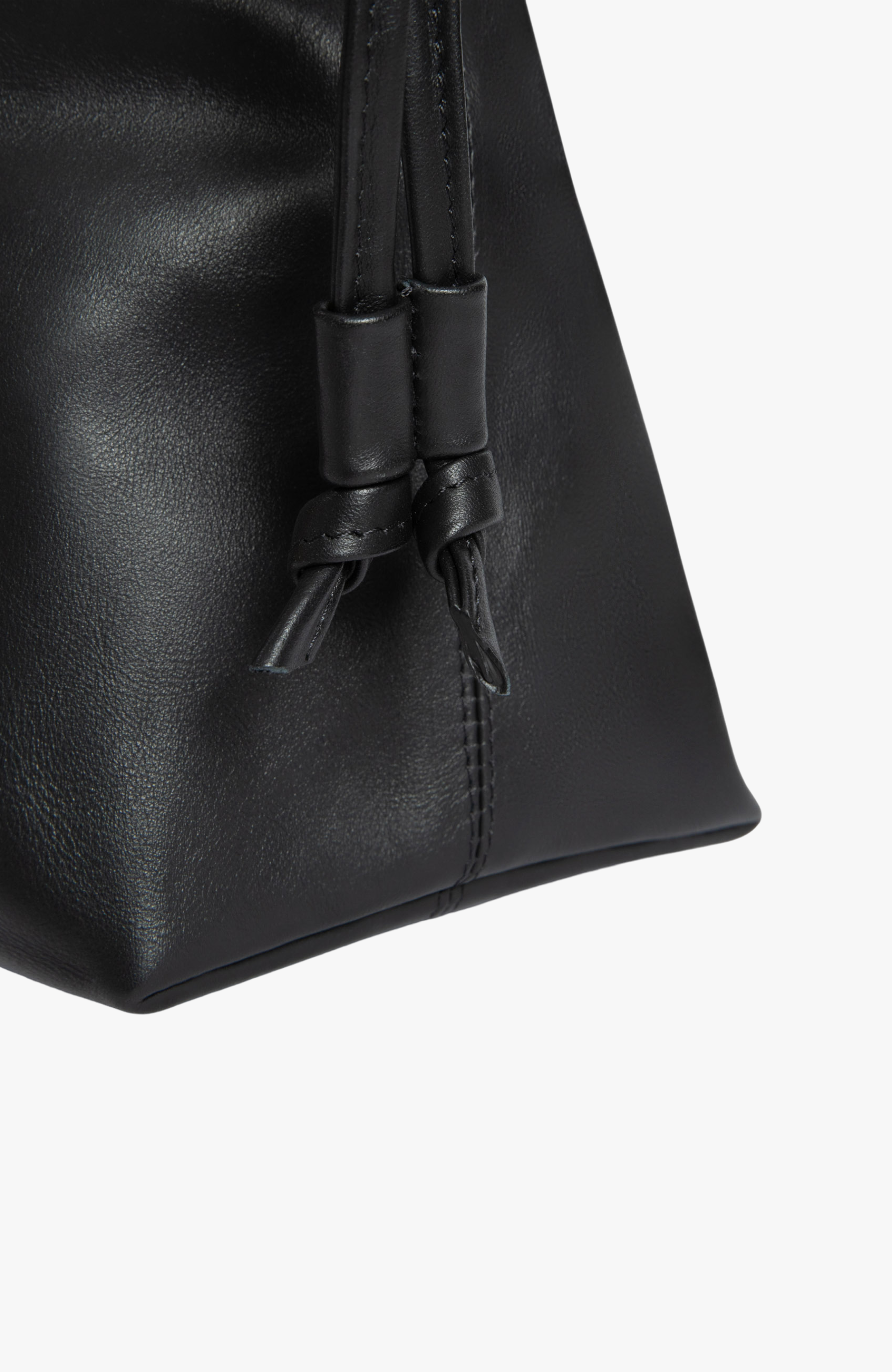 Asisi Large Leather Carryall Tote, Alternate, color, Black