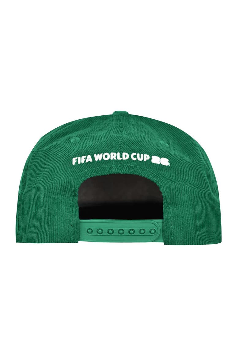 Men's Outerstuff  Green Mexico National Team FIFA World Cup 2026 Corduroy Snapback Hat, Alternate, color, Green