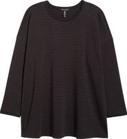 Eileen Fisher Stripe Relaxed Fit Tunic