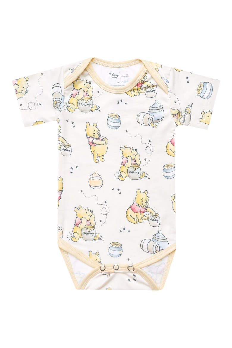 Winnie the Pooh Hunny Bodysuit, Main, color, HUNNY