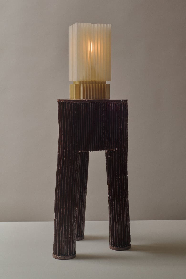 Brut Lamp, Alternate, color, Eggshell
