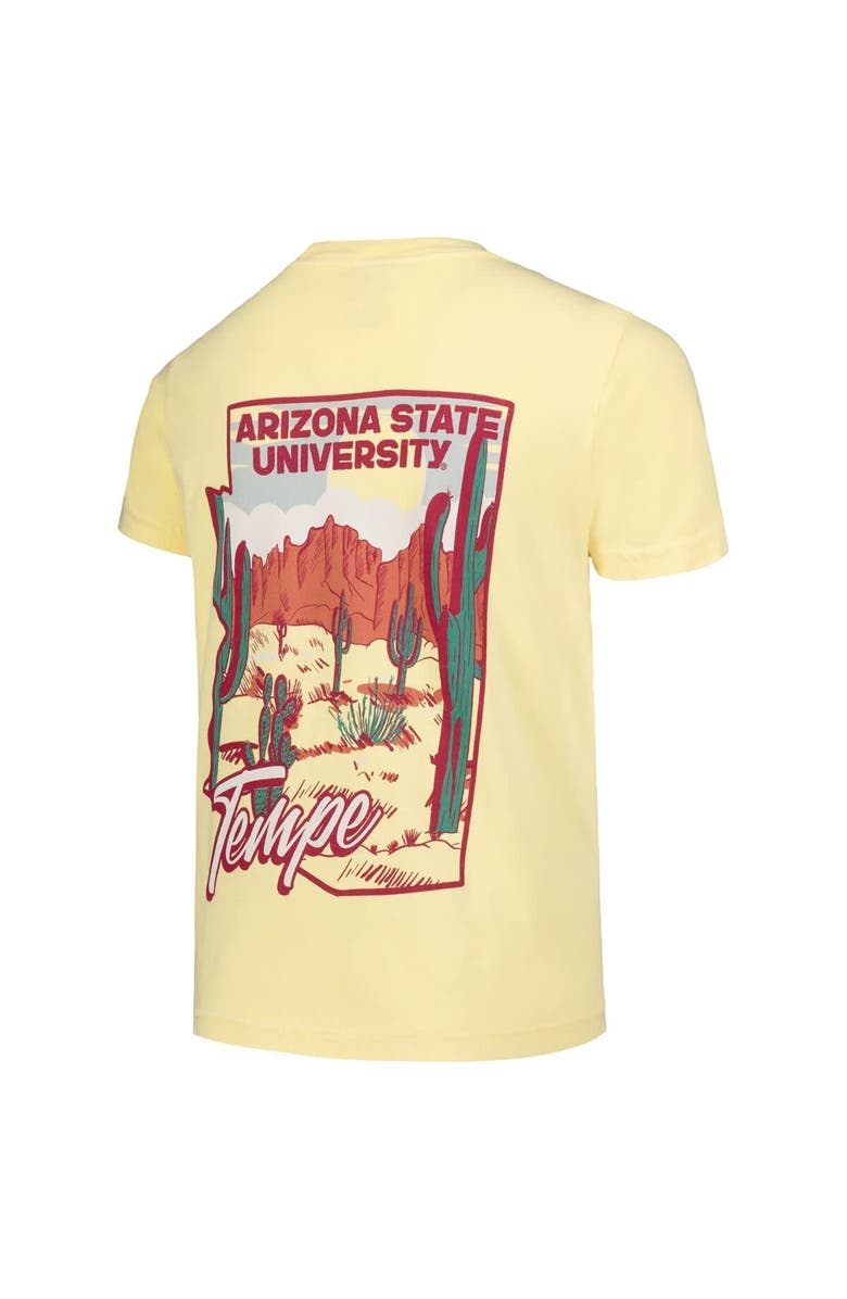 IMAGE ONE Youth Gold Arizona State Sun Devils Hyperlocal Comfort Colors T-Shirt, Alternate, color, 