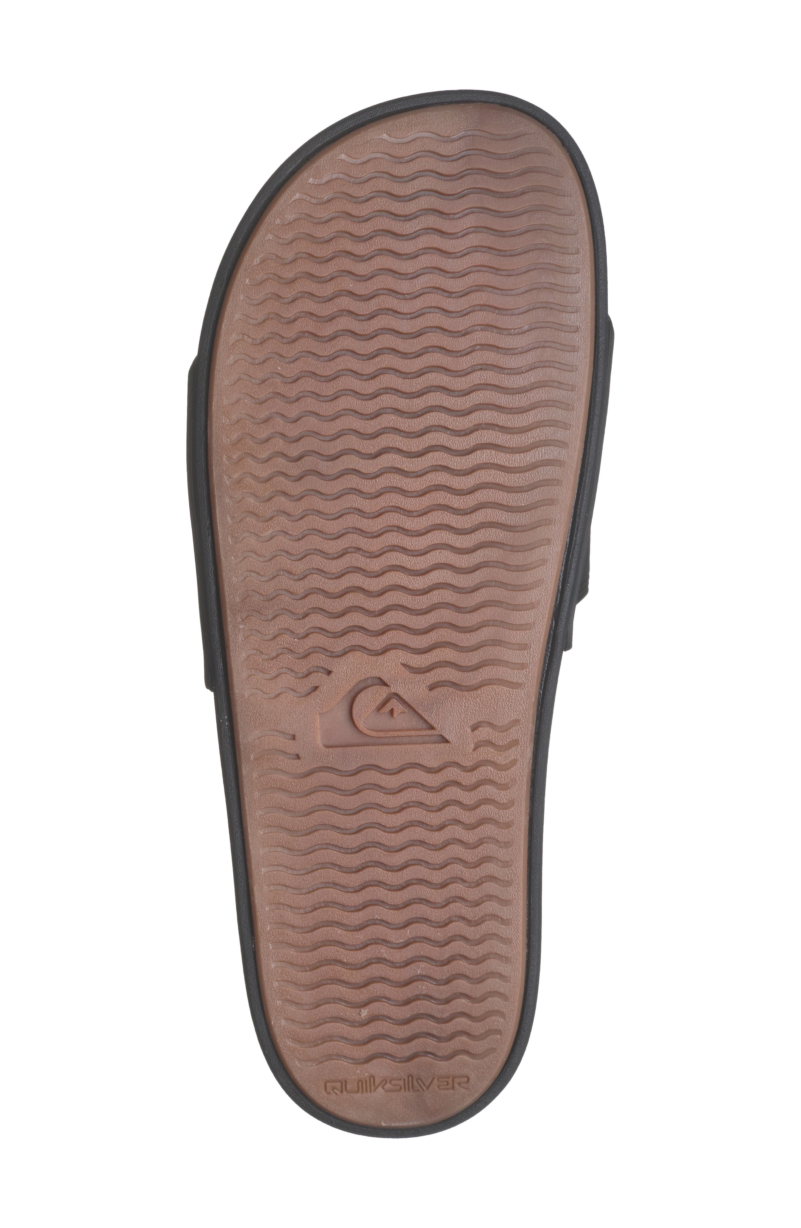 Quiksilver Rivi Wordmark Slide Sandal, Alternate, color, 