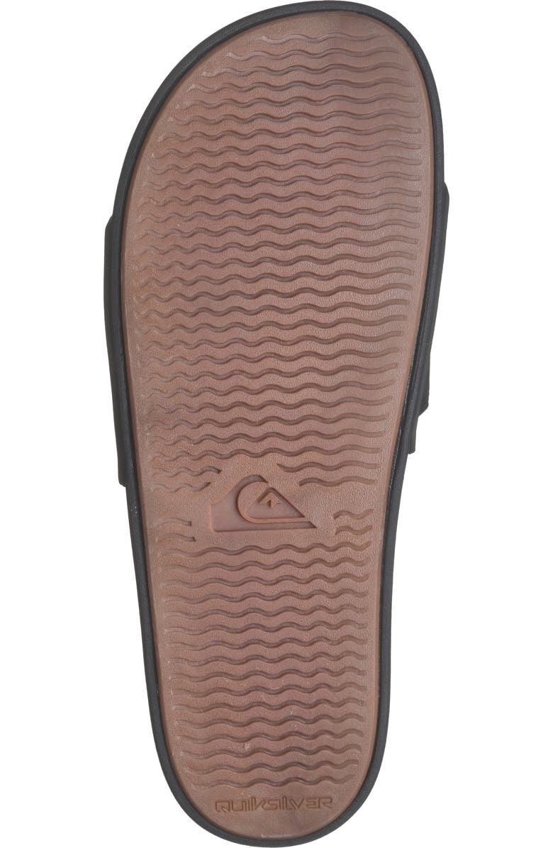 Quiksilver Rivi Wordmark Slide Sandal, Alternate, color,