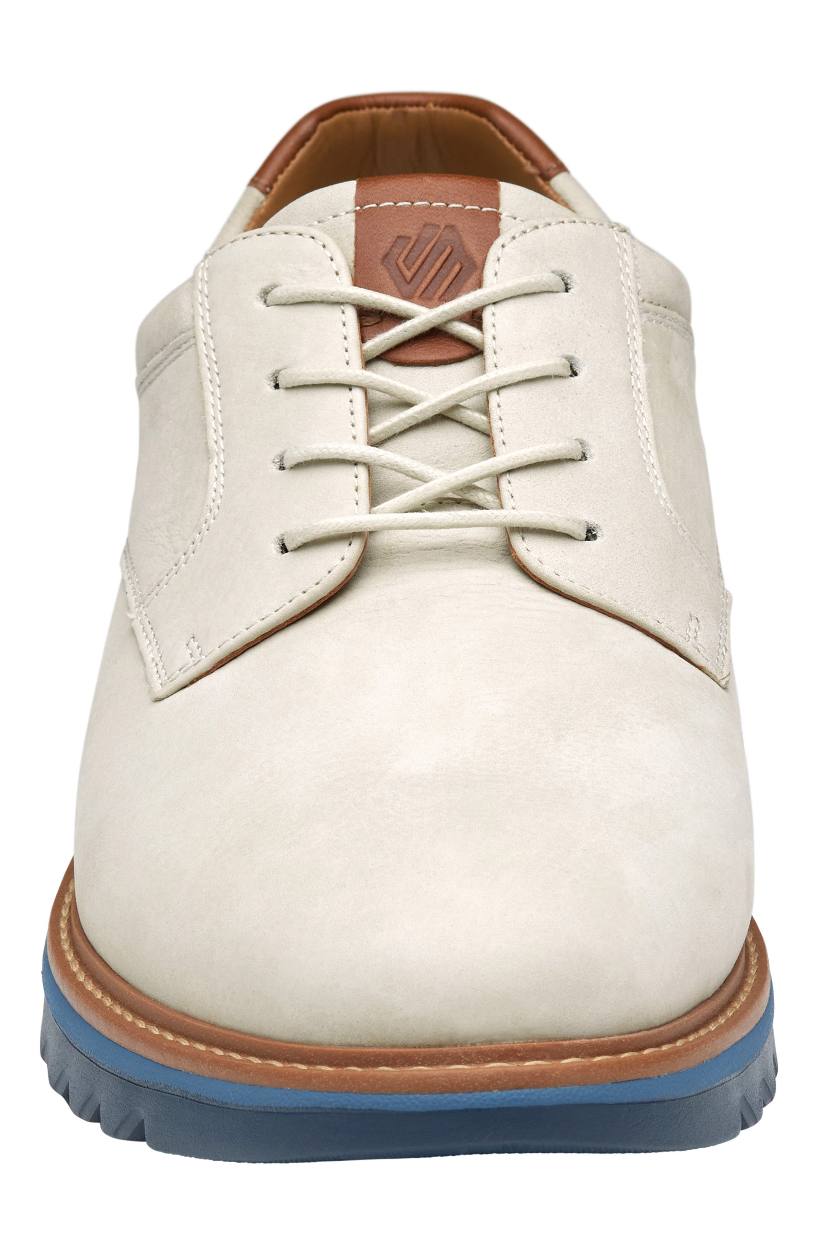 Johnston & Murphy Braydon Plain Toe Derby, Alternate, color, Off White