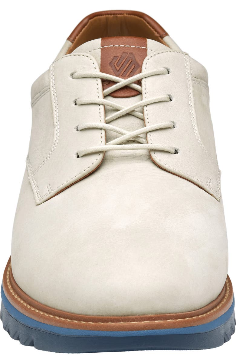 Johnston & Murphy Braydon Plain Toe Derby, Alternate, color, Off White