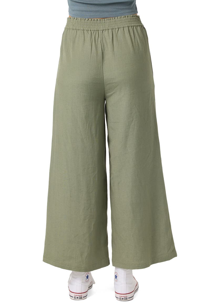 Sanders Wide Leg Pants, Alternate, color, SEA SPRAY