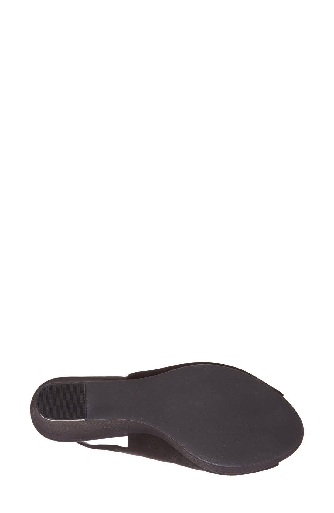 BP. 'Roundabout' Slingback Peep Toe Wedge, Alternate, color, 