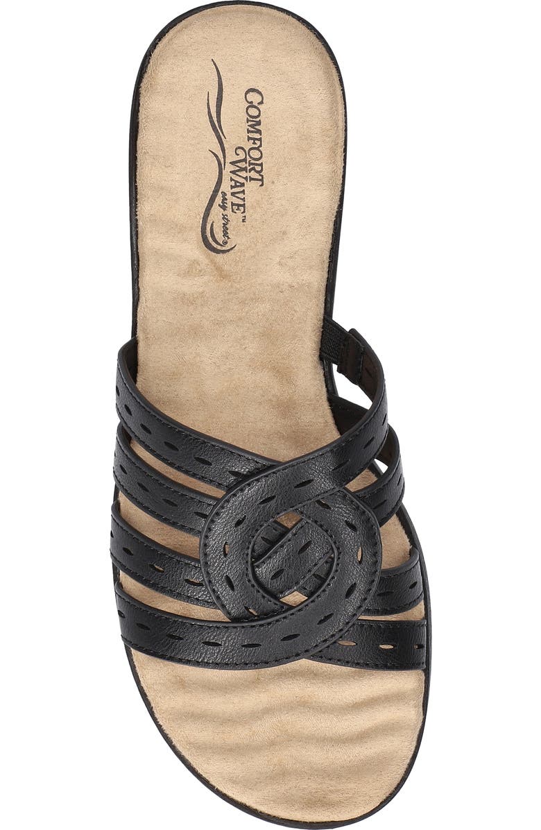 EASY STREET Cammie Perforated Sandal, Alternate, color,