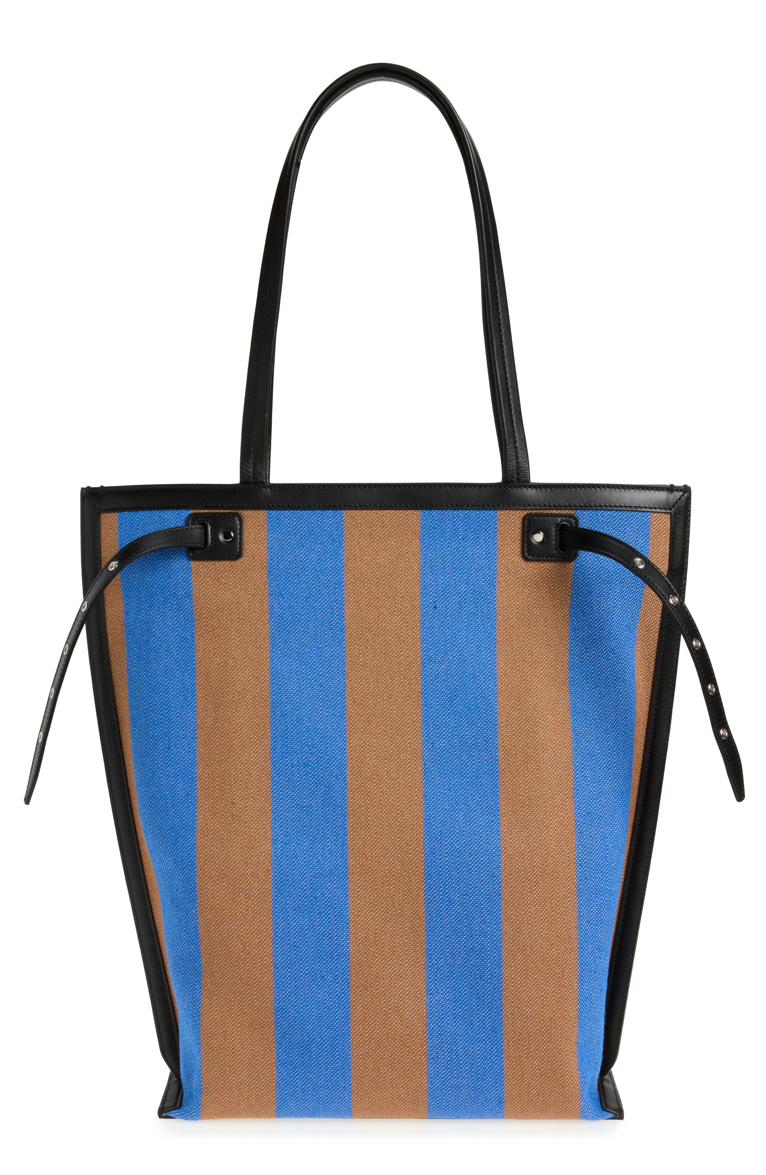 Proenza Schouler North/South Days Stripe Canvas Tote, Alternate, color, 