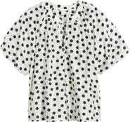 Caslon® Puff Sleeve Top