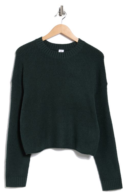 Abound Cozy Crew Pullover Sweater In Green