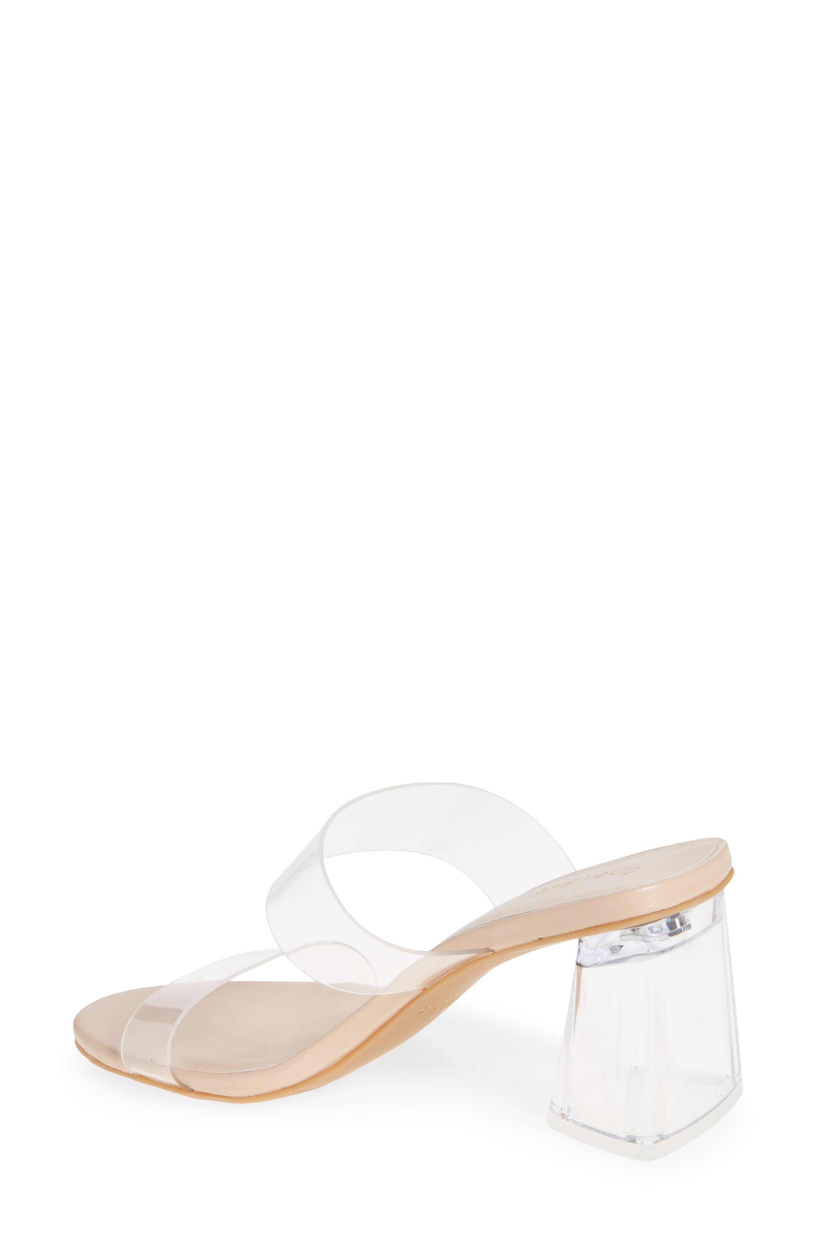 Corinne Slide Sandal, Alternate, color, CLEAR