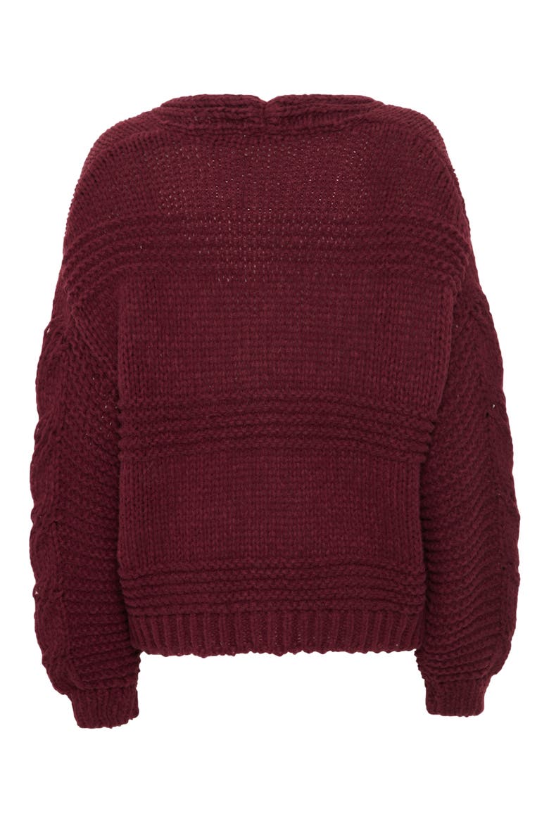 V-Neck Cardigan, Alternate, color, PORT ROYAL