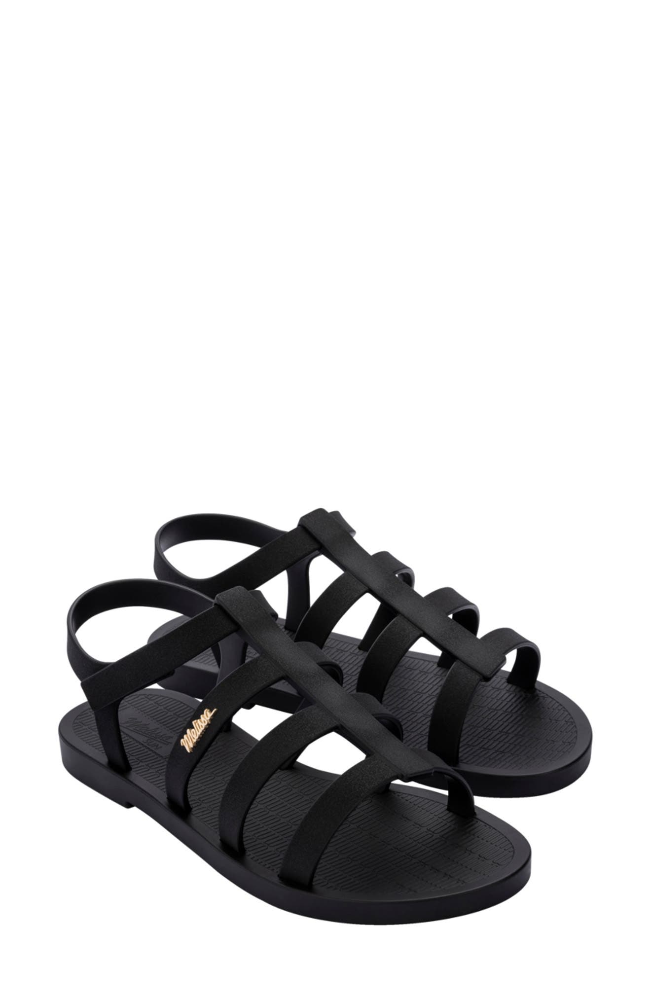 Melissa Sun Rodeo Water Resistant Cage Sandal, Main, color, 