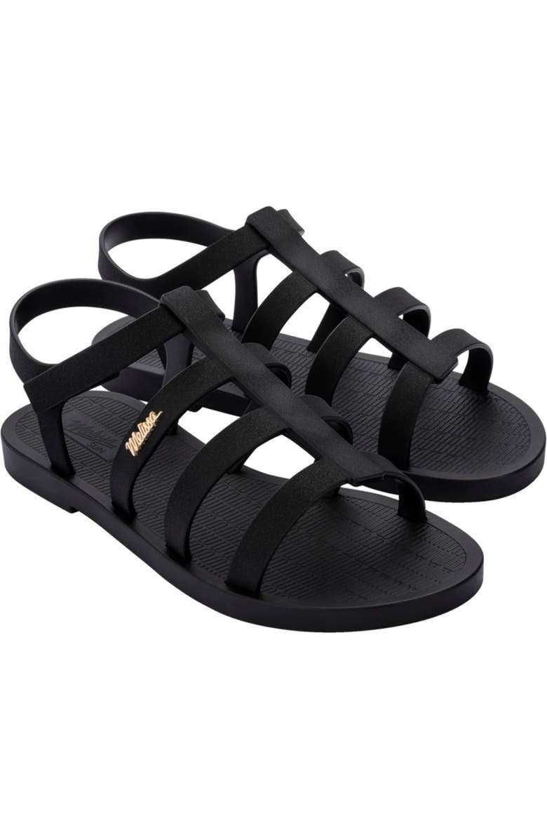 Melissa Sun Rodeo Water Resistant Cage Sandal, Main, color,