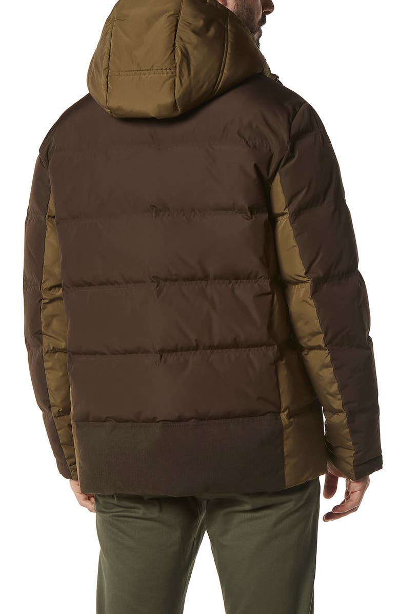 Marc New York Halifax Hooded Water Resistant Down & Feather Fill Jacket, Alternate, color, 