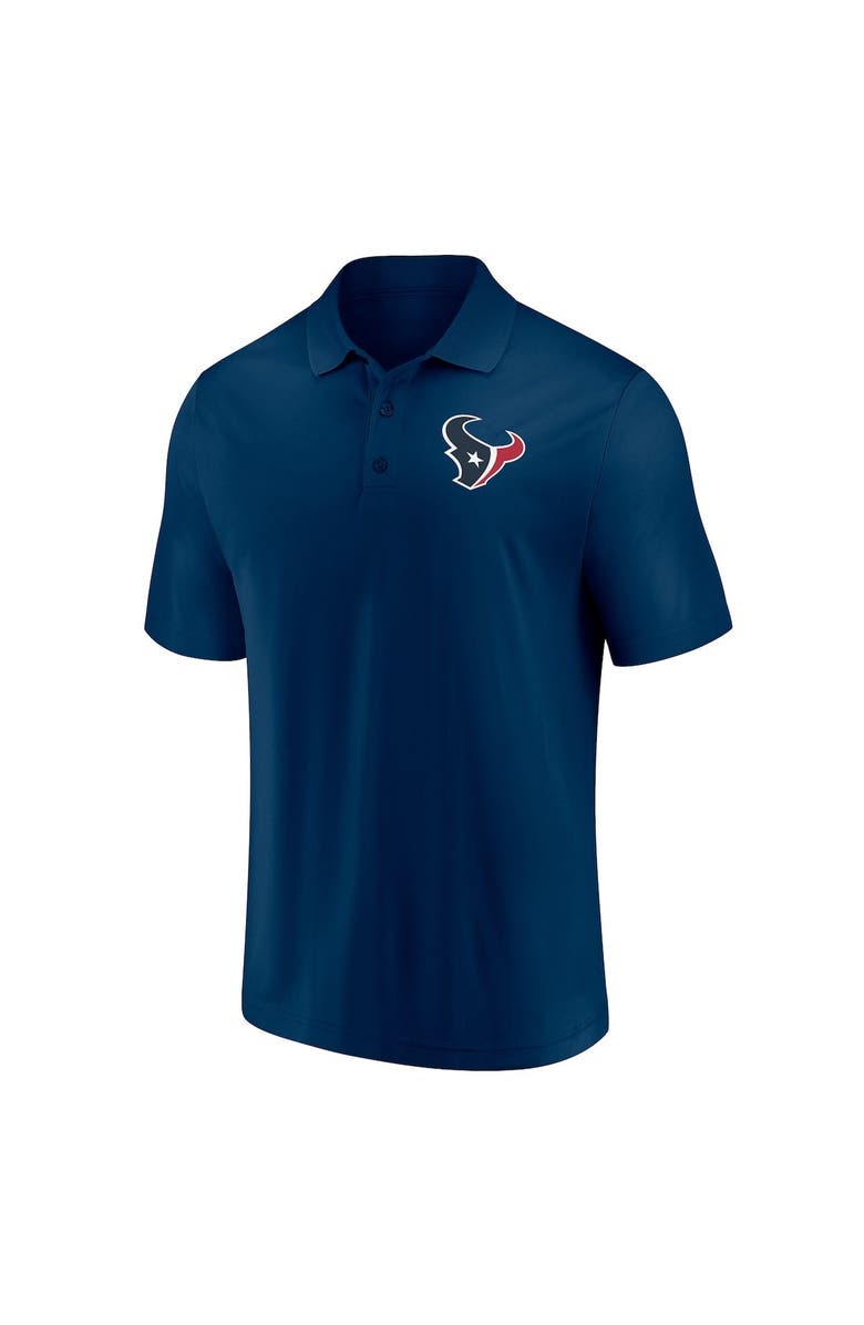 FANATICS Men's Fanatics Branded Navy/Red Houston Texans Home and Away 2-Pack Polo Set, Alternate, color, 