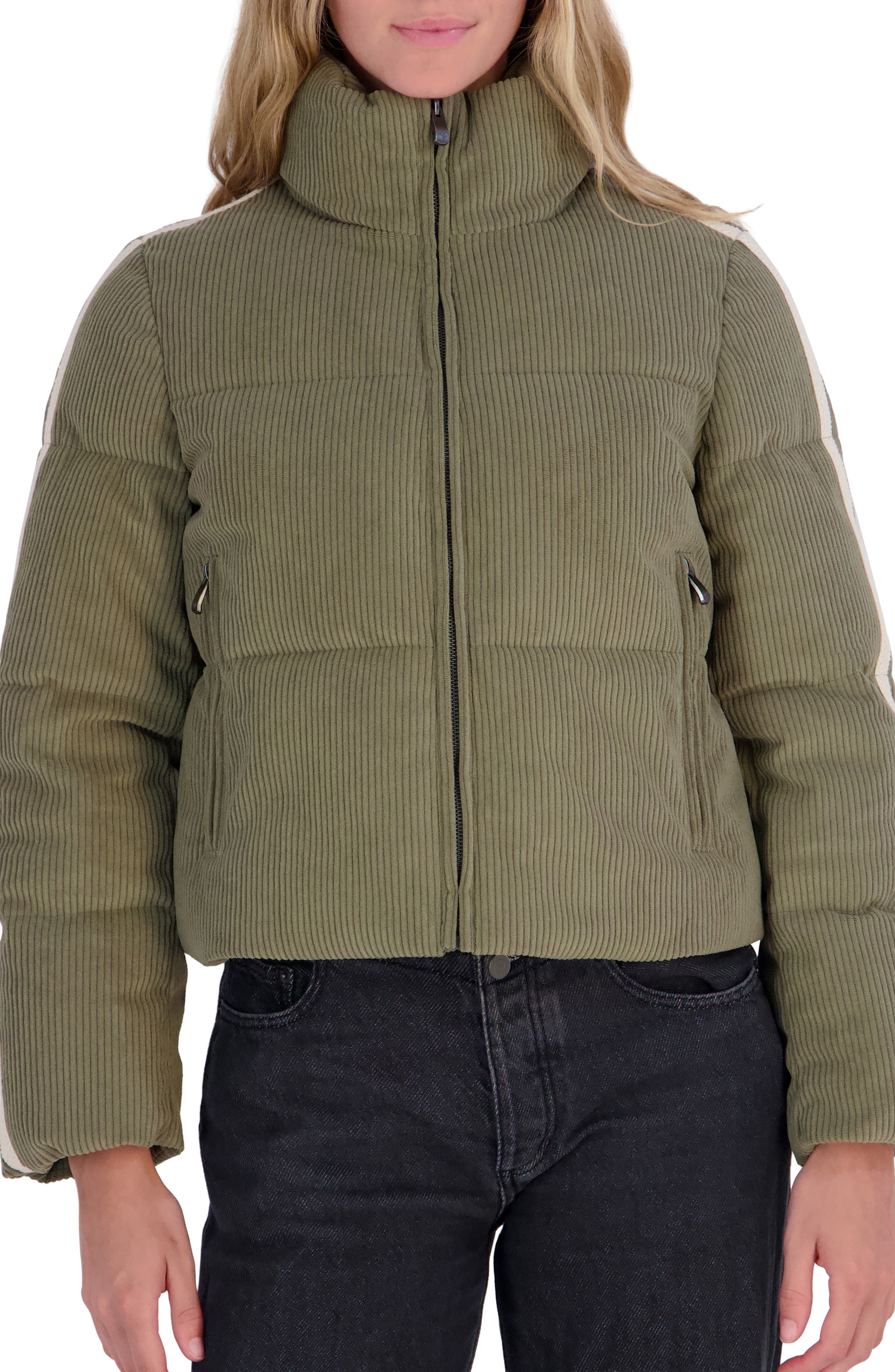 Hailey Corduroy Puffer Jacket