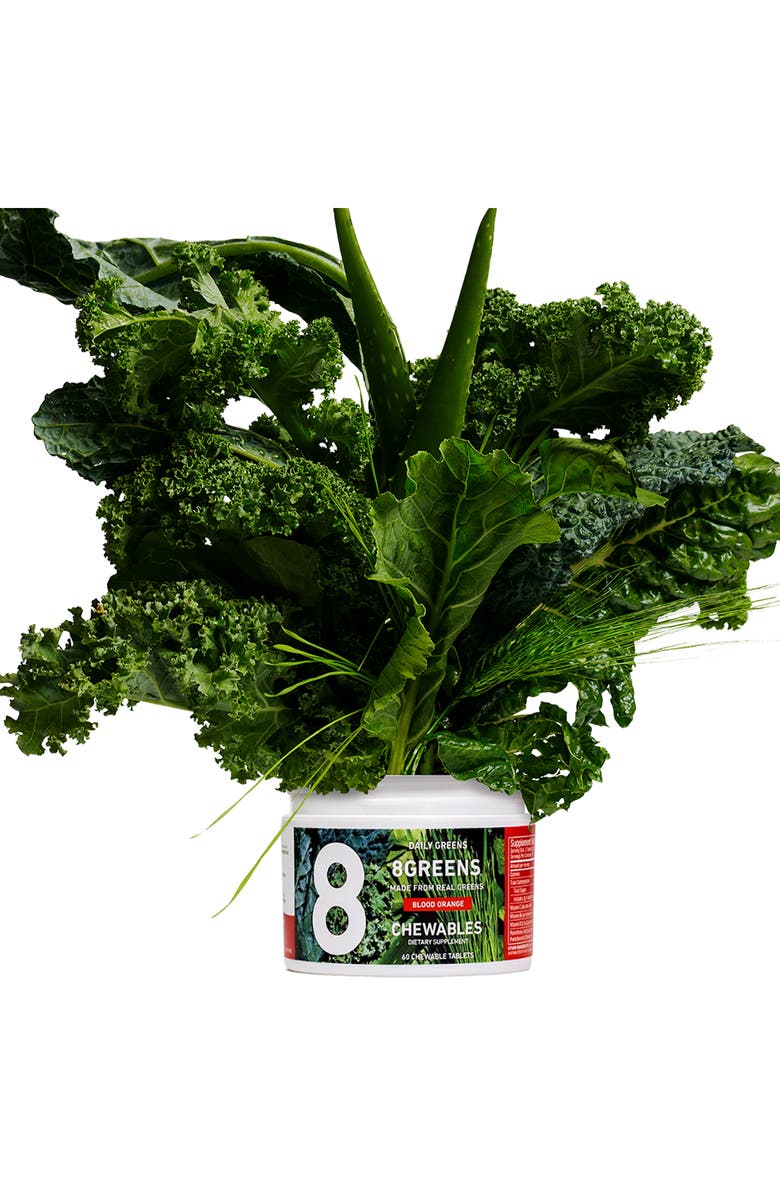 8Greens Blood Orange Chewable Dietary Supplement, Alternate, color,