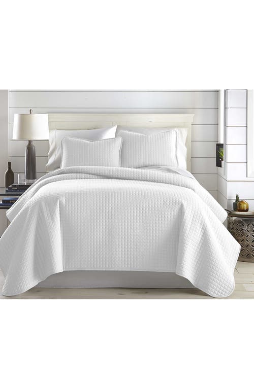 Southshore Fine Linens Vilano Springs Oversized Quilt Set In White